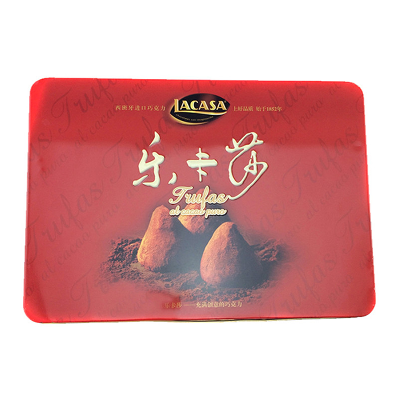 Hộp thiếc hình chữ nhật rỗng có phong cách tùy chỉnh