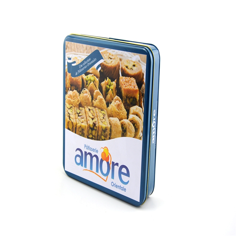 Hộp thiếc hộp thực phẩm vuông